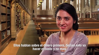English Testimonial with Spanish Subtitles